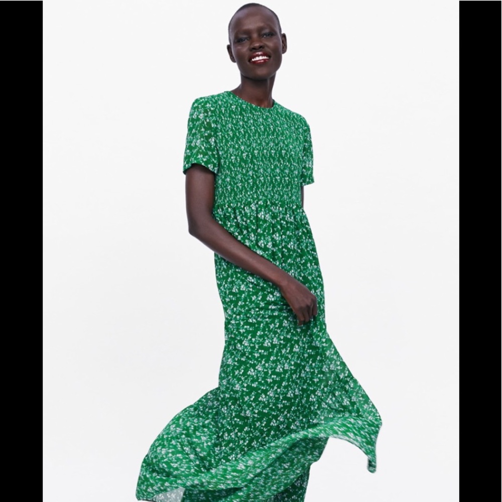 ZARA Floral print dress